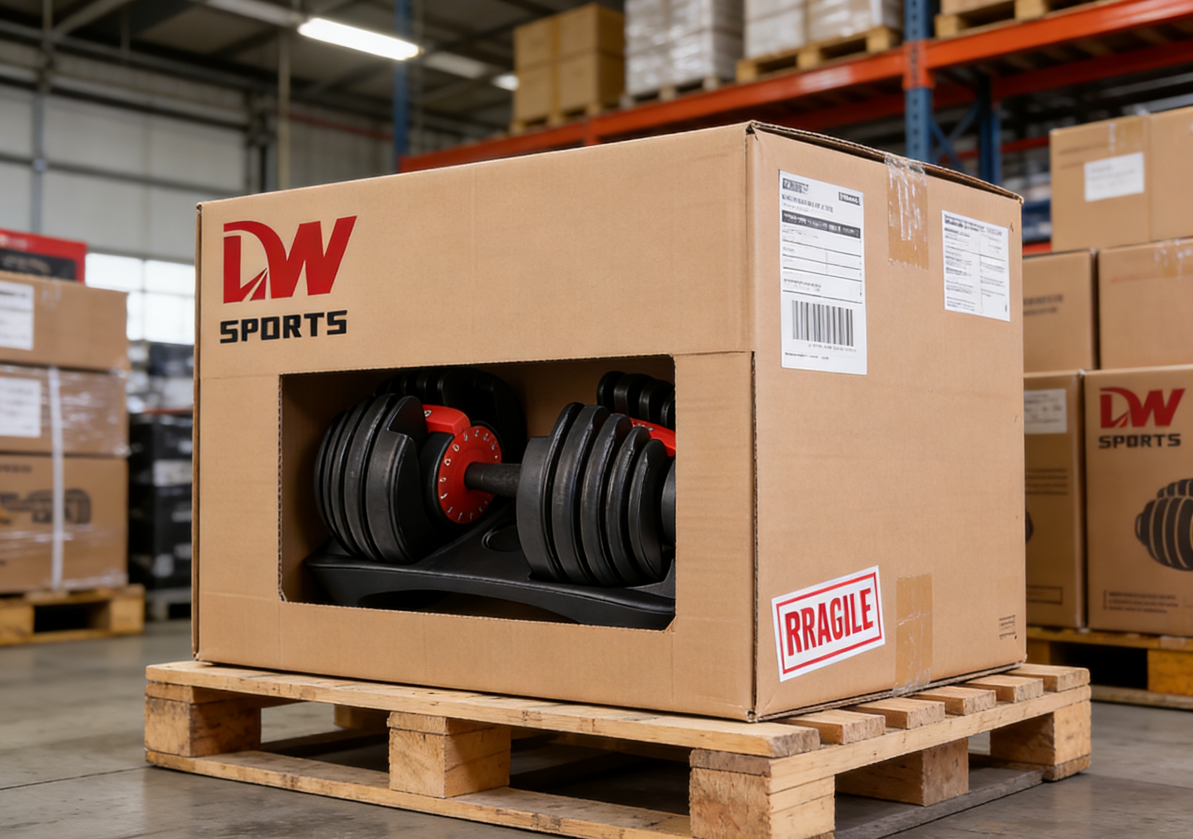 52.5lbs/24kg Adjustable Dumbbell Upgraded Adjustment Heavy Duty Fitness Equipment