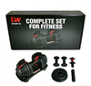 Hot Sale Adjustable Dumbbells Weight Fitness Accessories Home Gym Equipment Adjustable Dumbbell 2.5-24kg