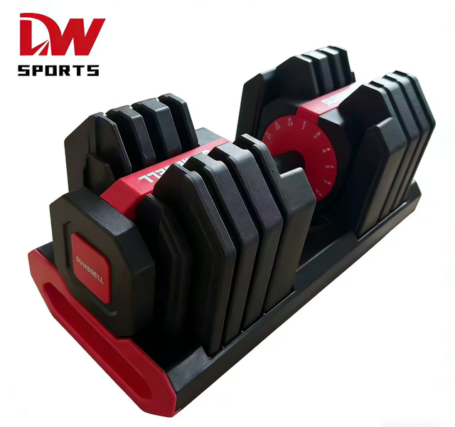 25kg/55lb Wholesale High-Quality Adjustable Dumbbell Customizable Logo Available Factory Direct Supply with Competitive Price