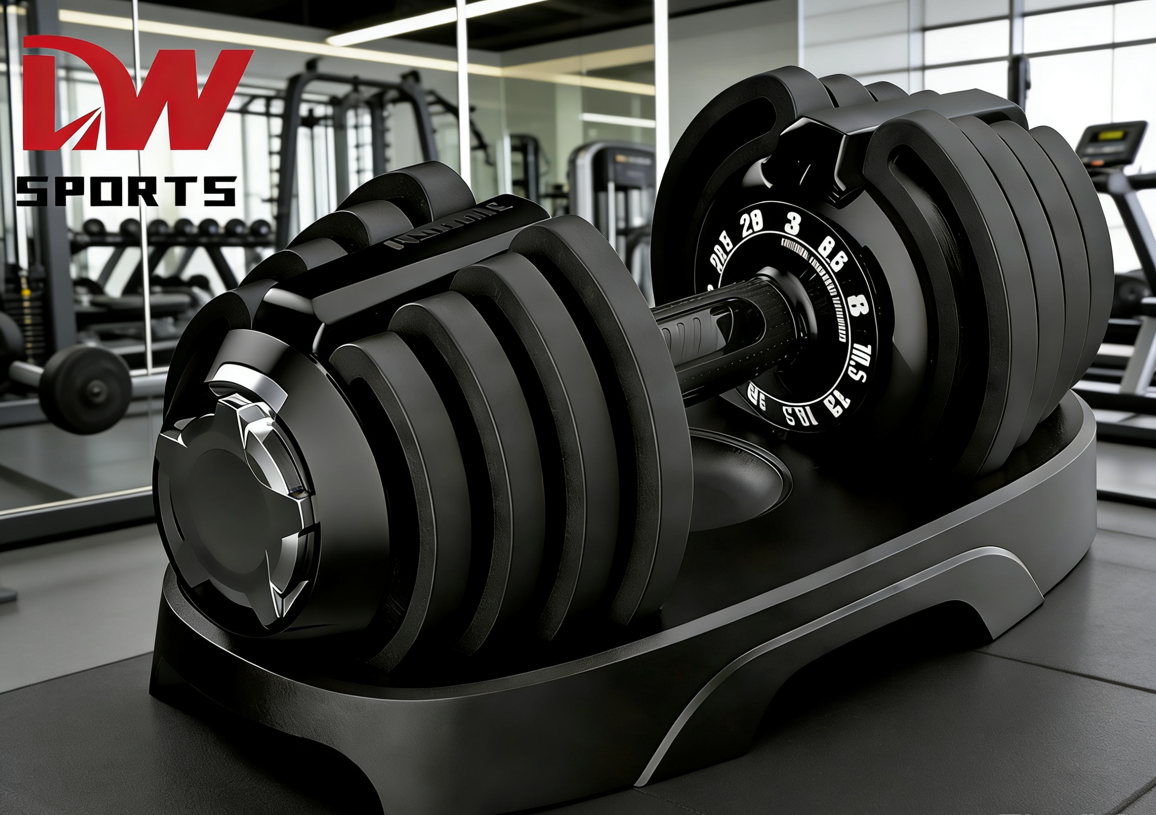 Hot Sale 12.5kg/28LB Adjustable Weight Dumbbell for Home & Gym Workouts