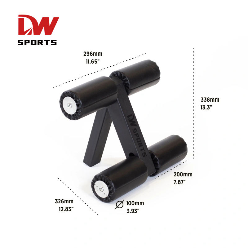 Newly Designed Products Foam Roller Free Standing BLACK Leg Curl Extension for Commercial Gym Home