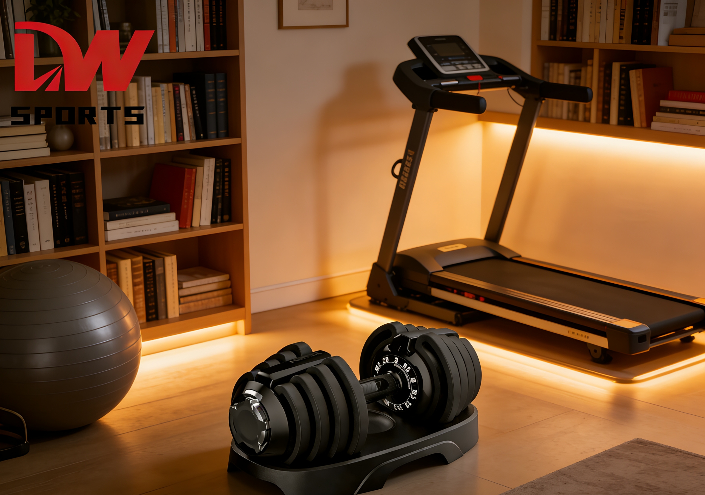 Hot Sale 12.5kg/28LB Adjustable Weight Dumbbell for Home & Gym Workouts