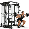 Doublewin Universal Functional Trainer-Carbon Steel & Metal Construction for Comprehensive Fitness Exercise