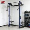 High Quality Wall Mounted Folding Steel Power Rack Functional Trainer for Cross Fit Home Use