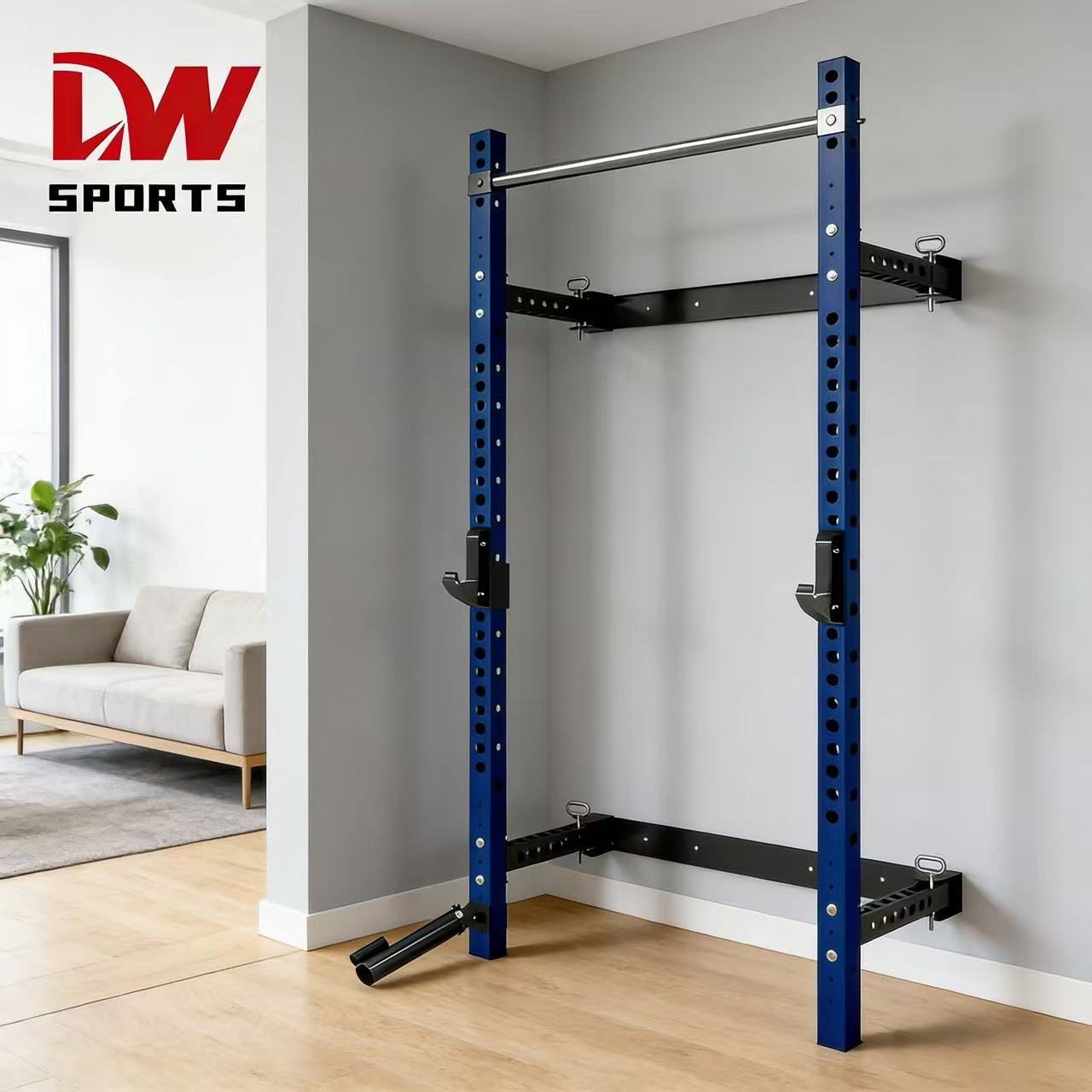 Adjustable Durable Strong Stable Metal Power Rack-Squat Rack Fitness Equipment