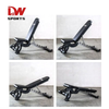 Factory Selling DW Sports Professional Adjustable Metal Weight Bench for Home Strength Training Portable Custom Logo