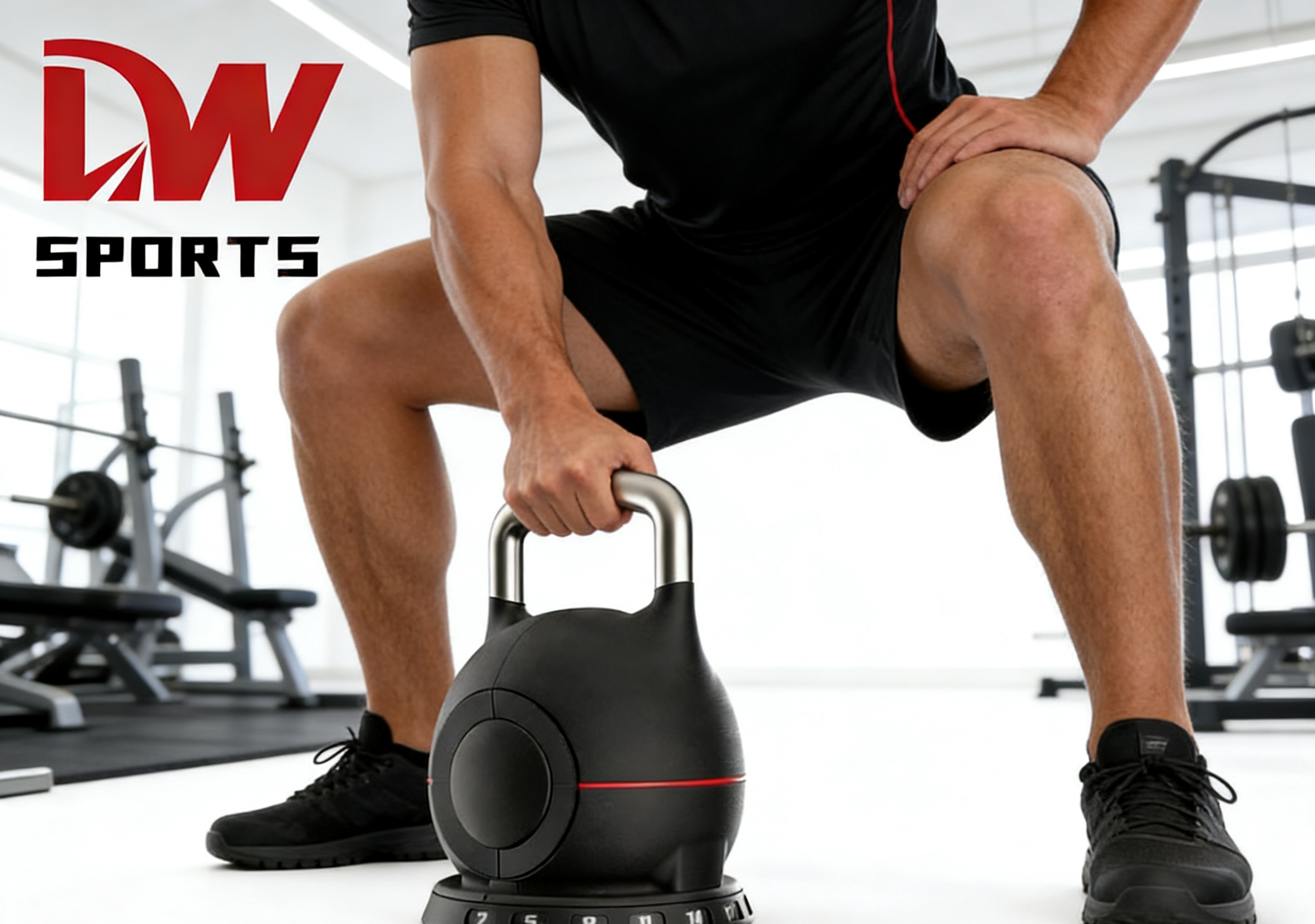 Adjustable Kettlebells Fitness Equipment for Strength Training Adjustable Competition Kettlebell 2-20KG