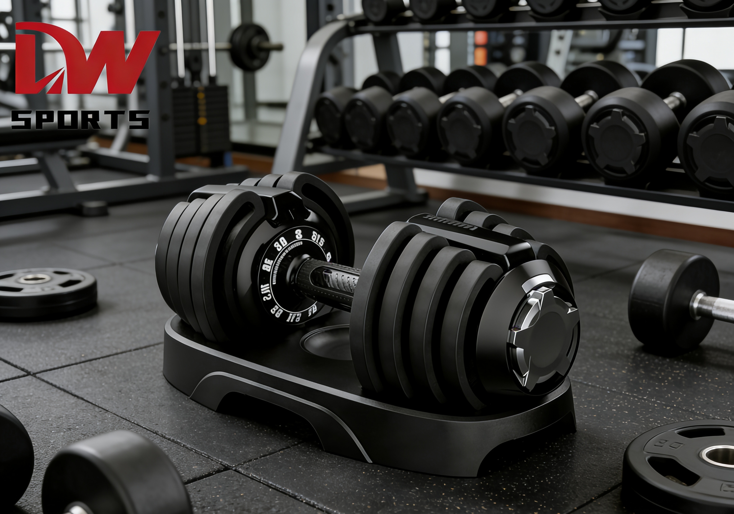 Hot Sale 12.5kg/28LB Adjustable Weight Dumbbell for Home & Gym Workouts