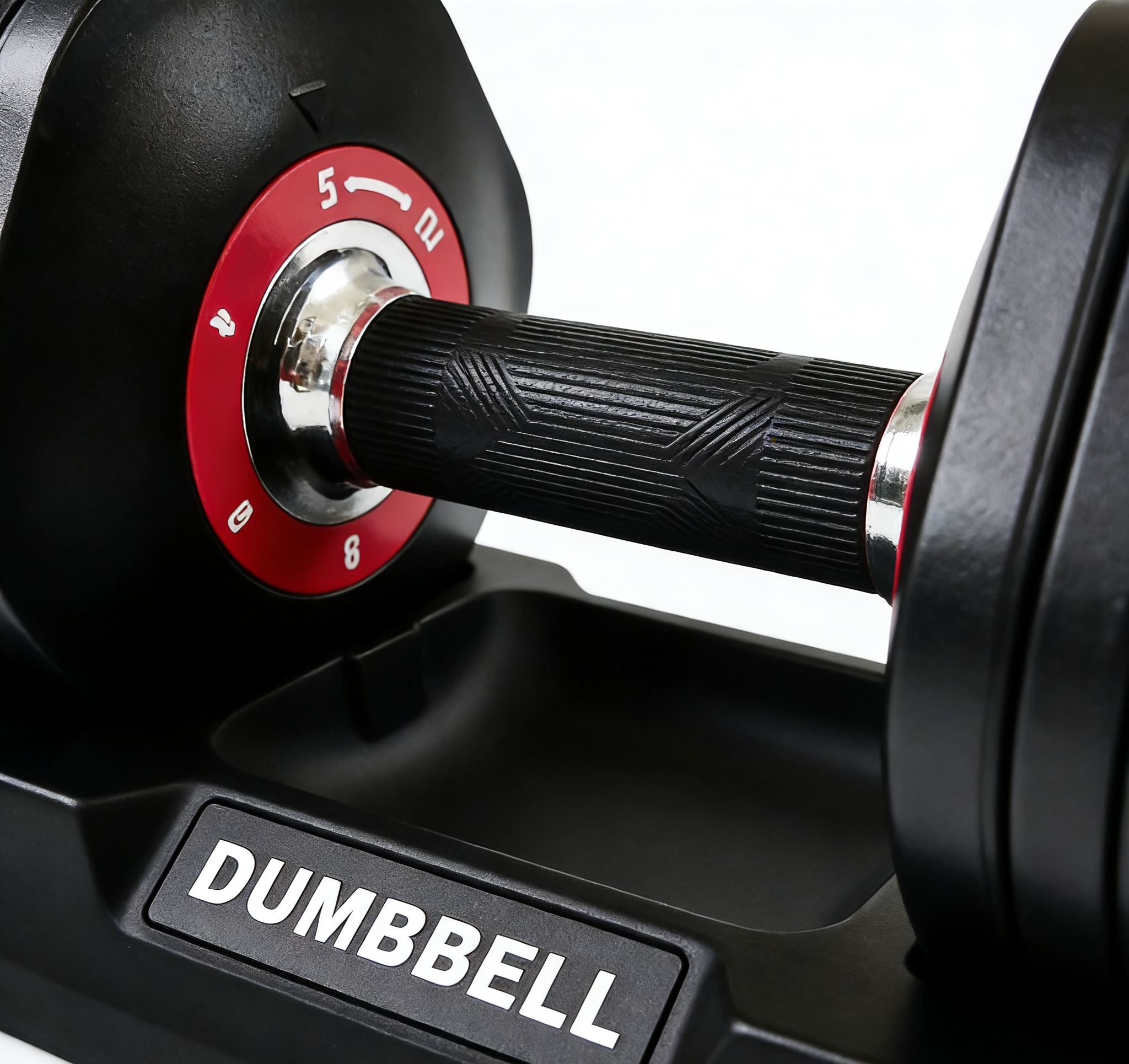12kg 26.5lb Factory Direct Adjustable Dumbbell With Quick Weight Adjustment Home Gym Equipment