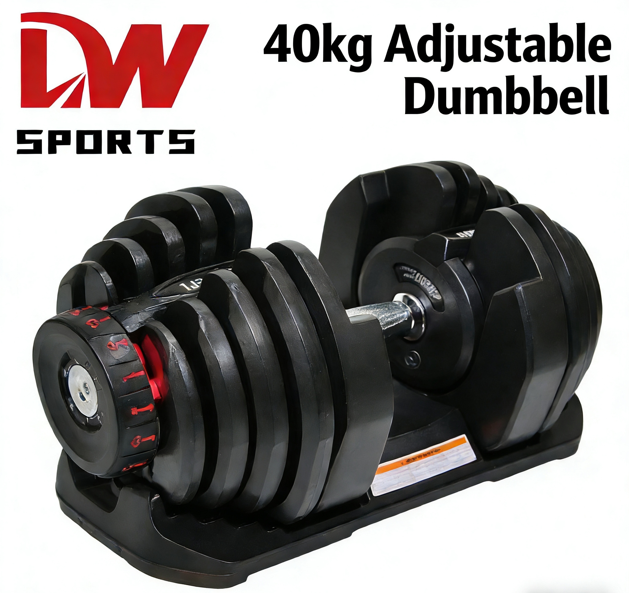 Hot Sale Adjustable Dumbbells Home Gym Equipment Adjustable Dumbbell 5-40kg