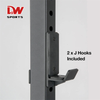 DW SPORTS FITNESS GYM EQUIPMENT CROSS FIT FOLD WALL MOUNTED SQUAT RACK