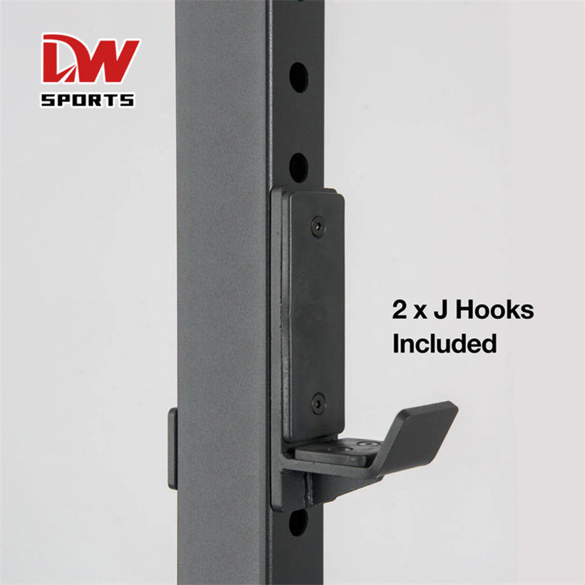 DW SPORTS FITNESS GYM EQUIPMENT CROSS FIT FOLD WALL MOUNTED SQUAT RACK