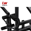 New Scenarios Exercise Adjustable Backrest Metallic Multifunction Weight Bench for Commercial Gym Home