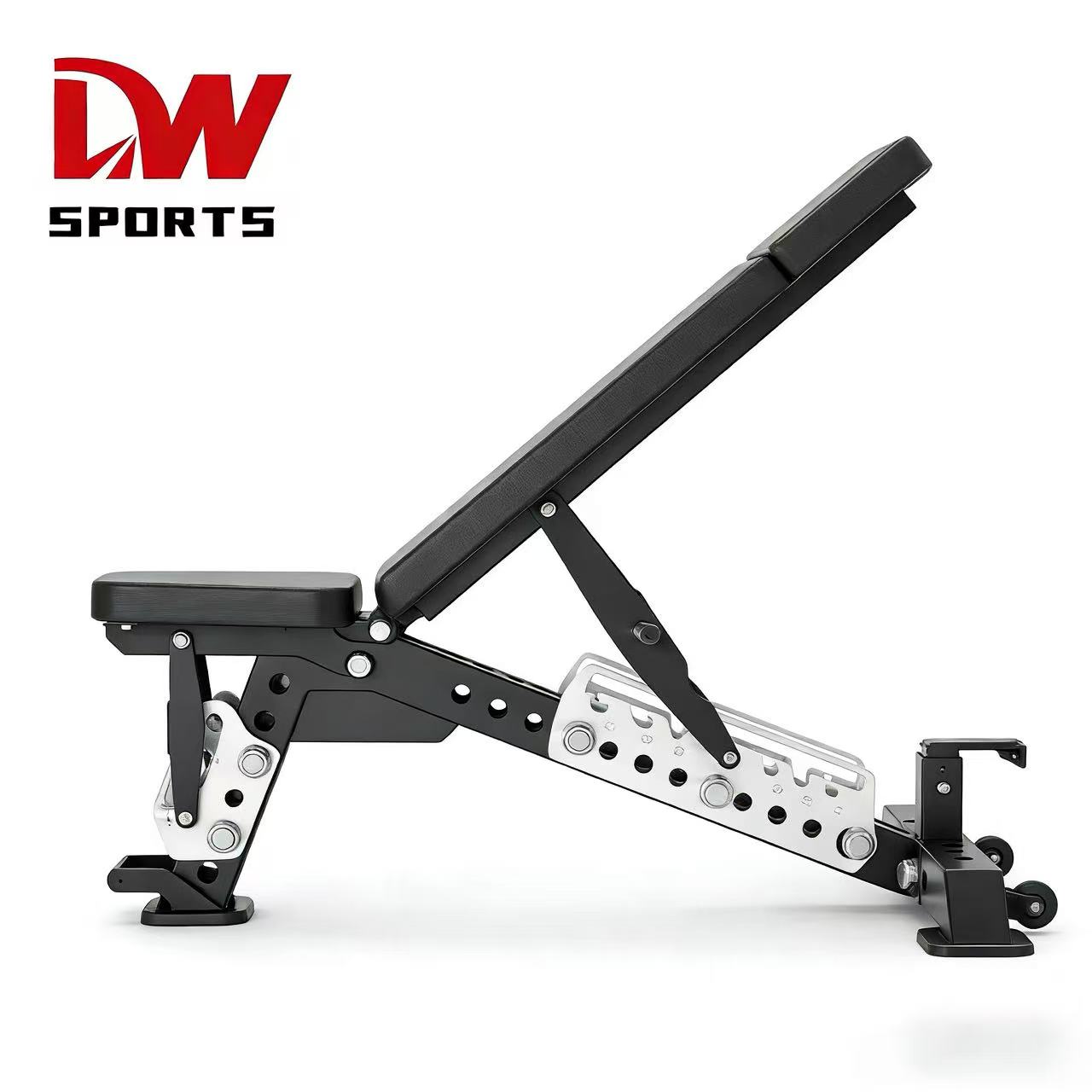 Adjustable Foldable Iron Dumbbell Bench-Gym Equipment for Strength Training