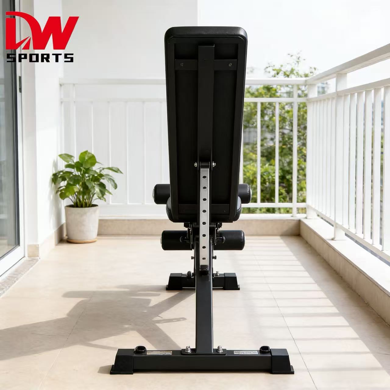 Adjustable Steel Dumbbell Bench-Durable Safety-Focused Foldable Home Gym Equipment