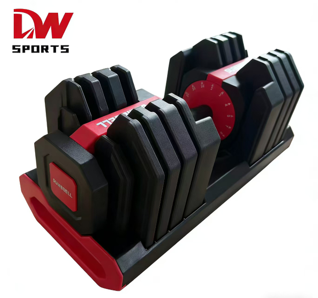 Wholesale High-Quality Adjustable Dumbbell Customizable Logo Available Factory Direct Supply with Competitive Price
