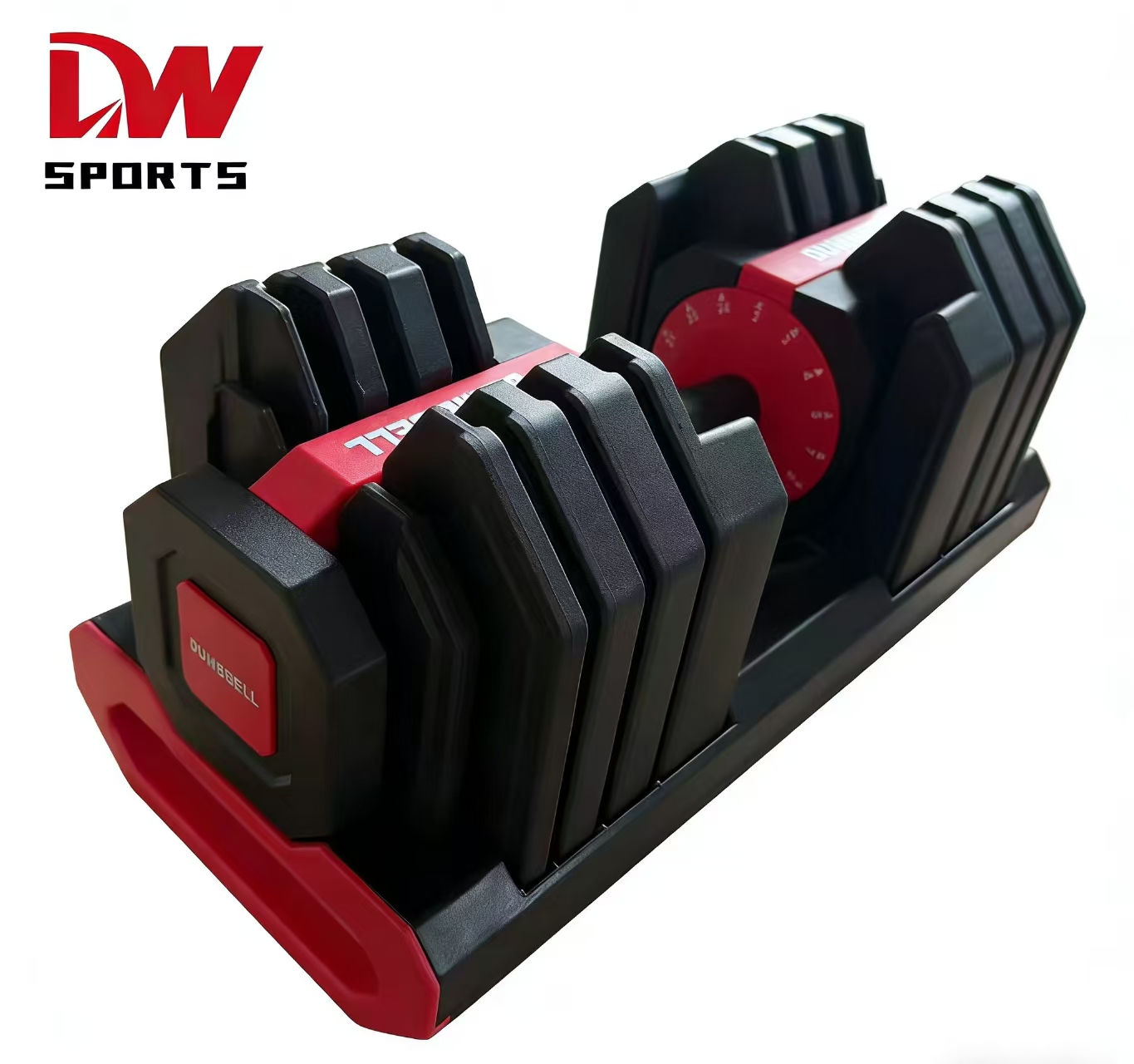 Wholesale High-Quality Adjustable Dumbbell Customizable Logo Available Factory Direct Supply with Competitive Price