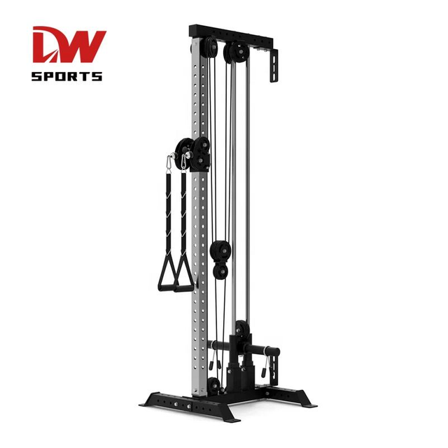 Latest Products 2025 Power Training Free Weights Crossover Pulley Cable Tower for Gym or Home