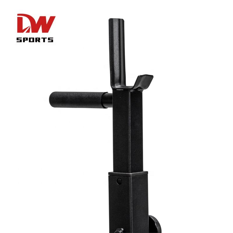 New Scenarios Exercise Adjustable Backrest Metallic Multifunction Weight Bench for Commercial Gym Home