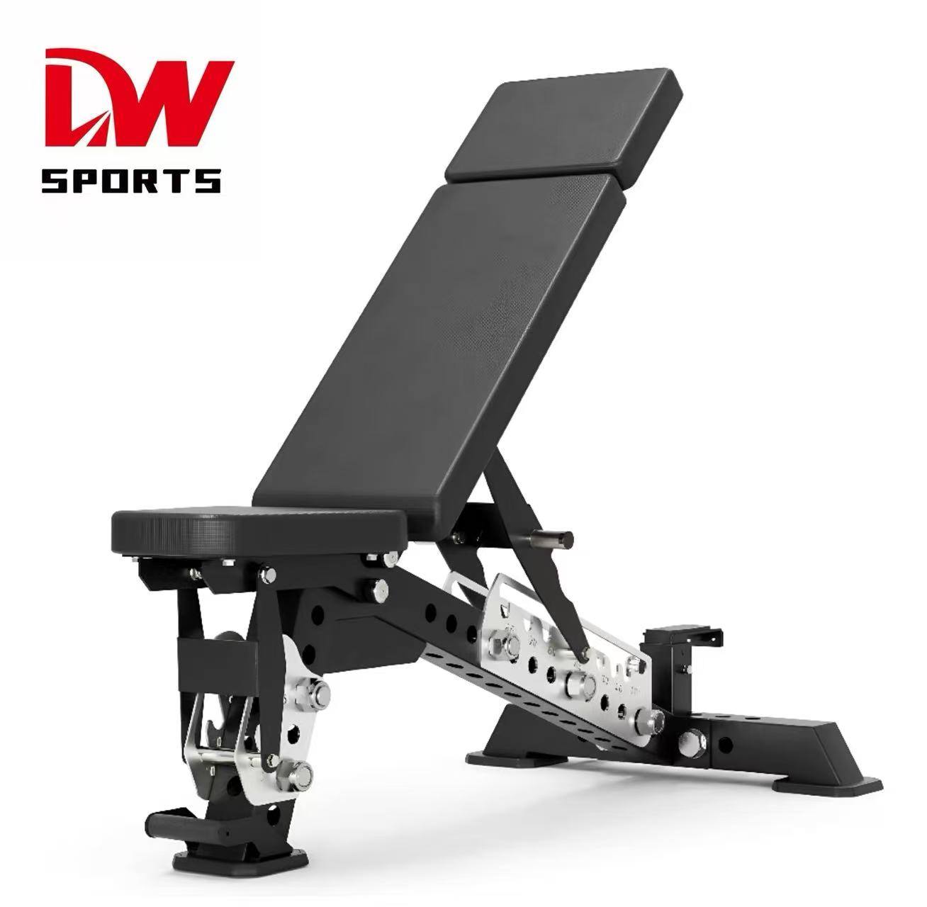 Adjustable Foldable Iron Dumbbell Bench-Gym Equipment for Strength Training