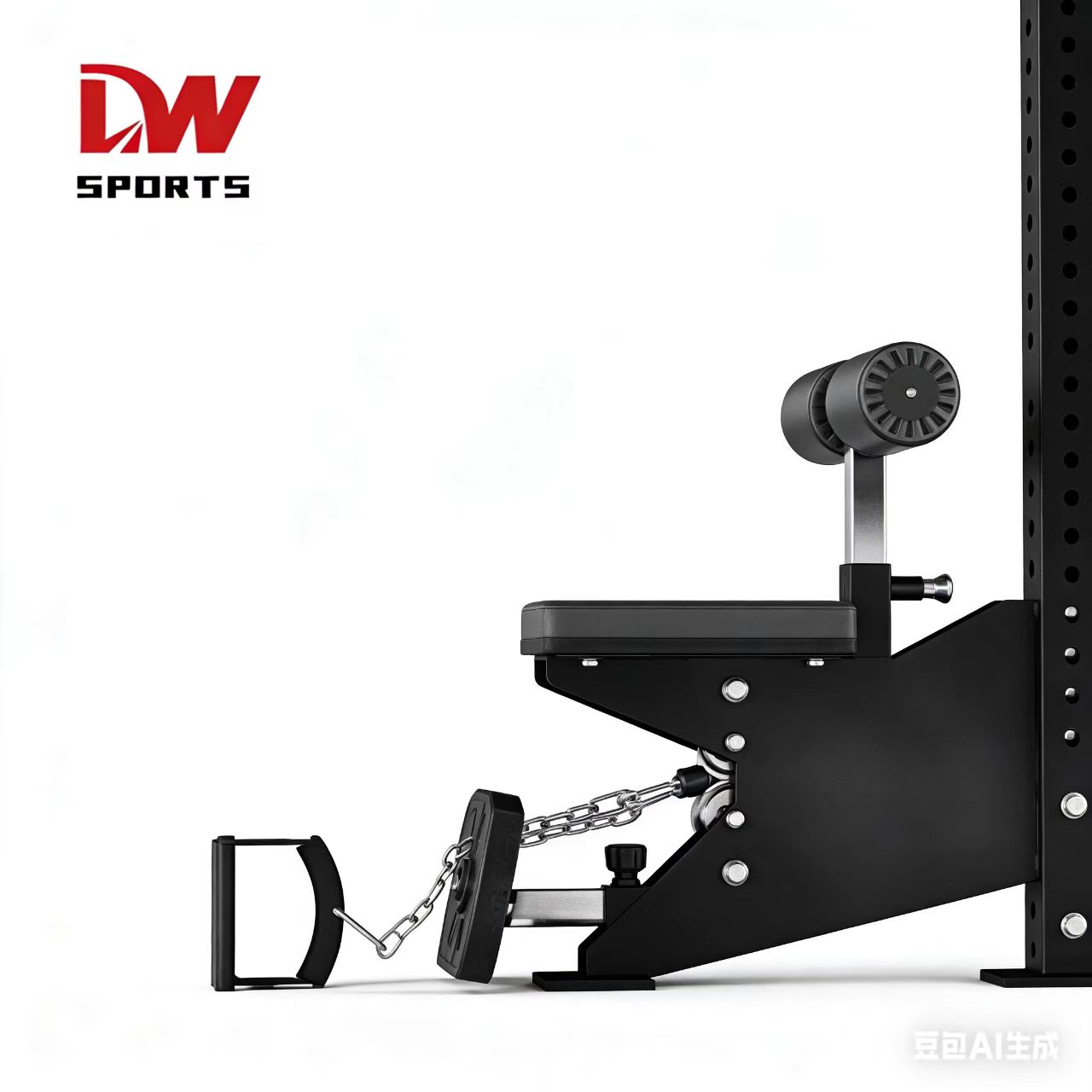 DW SPORTS Iron Functional Trainer for Commercial Gym Equipment Hamstrings Exercise Unisex