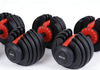 52.5lbs/24kg Adjustable Dumbbell Upgraded Adjustment Heavy Duty Fitness Equipment